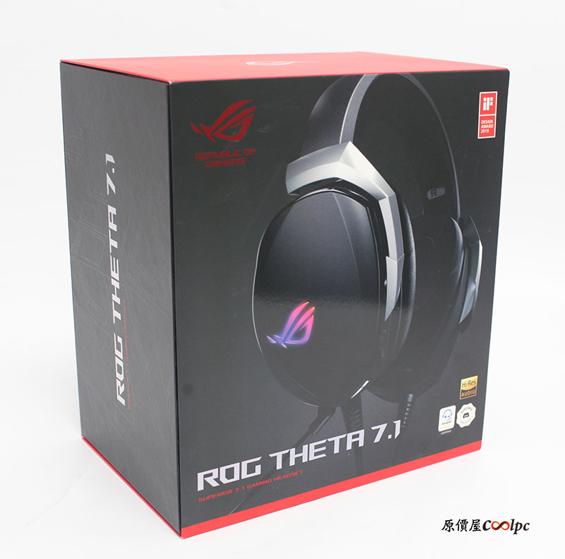 開箱】能打敗我的只有我自己! 真實7.1、AI降噪。華碩ROG THETA 7.1 電