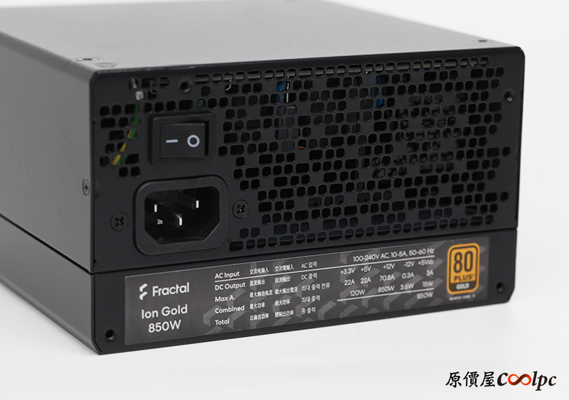 開箱】高規主流架構新「靜」旅！Fractal Design Ion Gold 850W電源