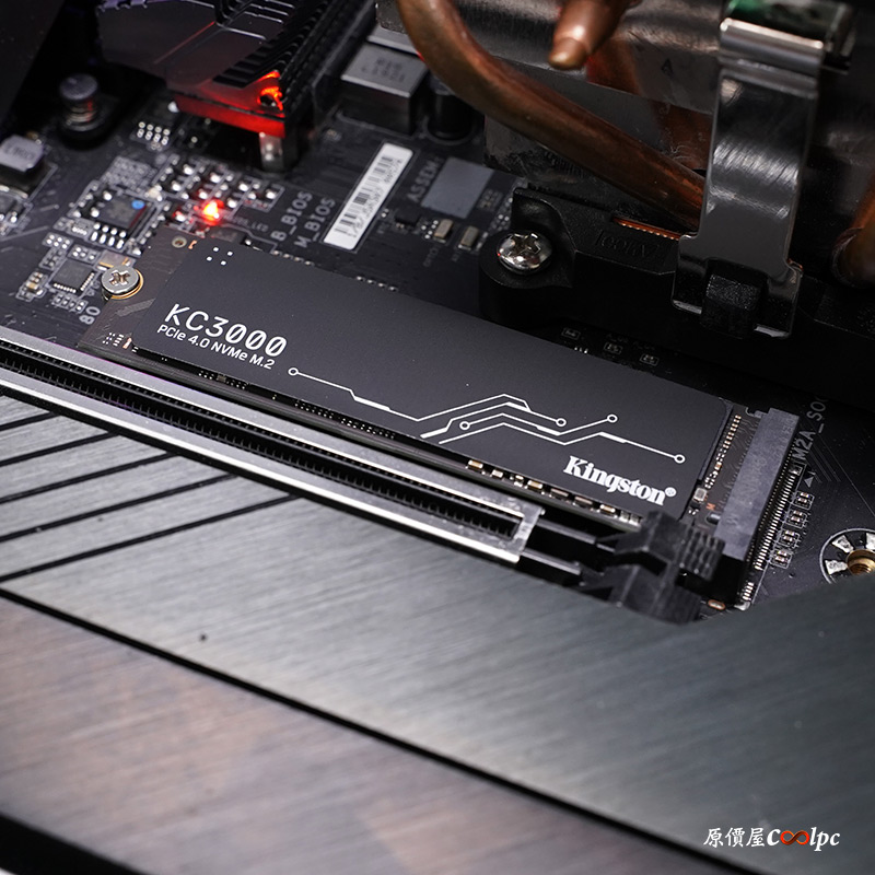 開箱】石墨稀散熱，晉身7000MB/s俱樂部！金士頓KC3000 1TB M.2 PCIe 4.0 SSD。 – 原價屋Coolpc