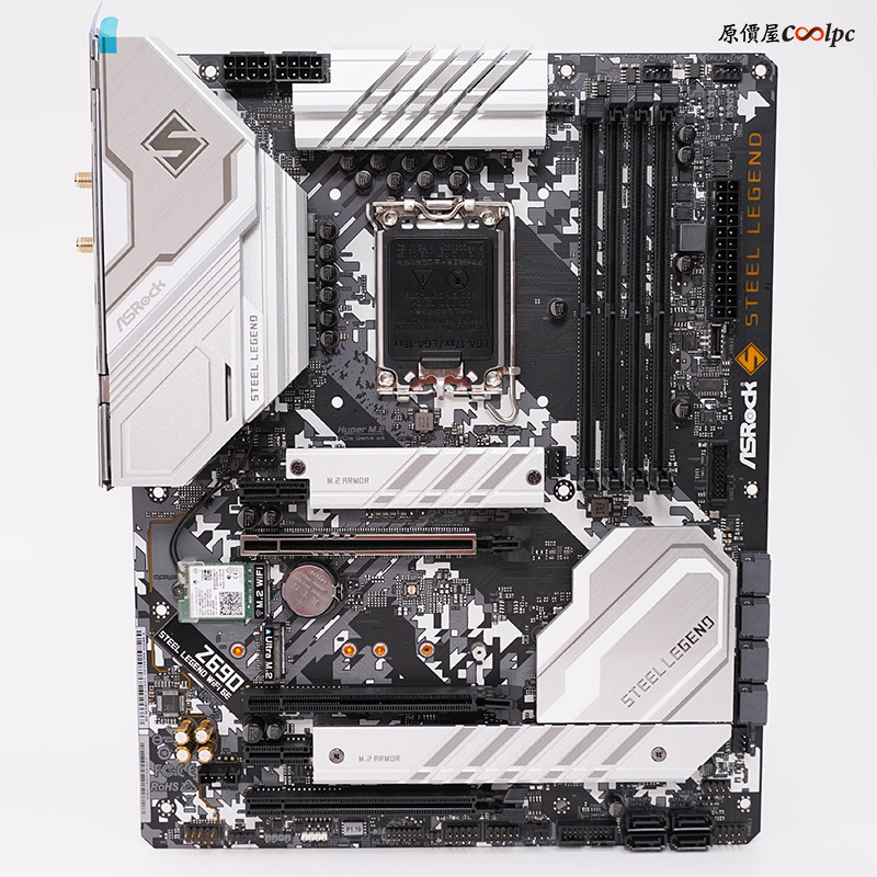 開箱】I/O豐滿配13相數位供電!華擎Z690 Steel Legend WiFi 6E主機板