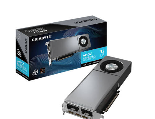 技嘉 Radeon AI Pro R9700 AI TOP 32G 工作站顯示卡