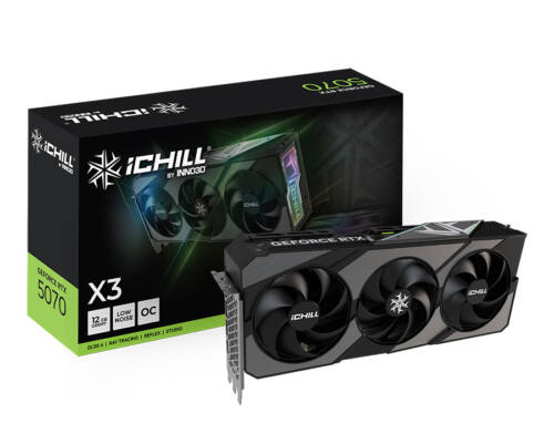 INNO3D RTX5070 iChill X3 顯示卡