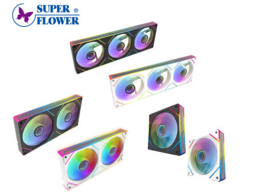 SuperFlower振華 AURACOOL 120 240 360 風扇/ARGB無限鏡