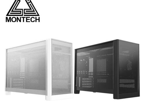 Montech君主 TEN【M-ATX】機殼/全網孔/3種安裝模式
