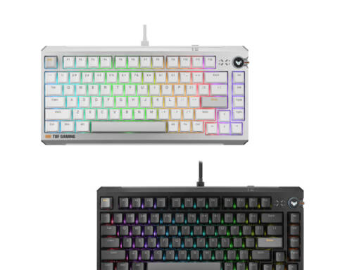 ASUS華碩 TUF Gaming K4 75%磁軸鍵盤/中文/吸音棉減震墊